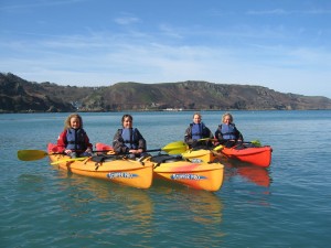 Bouley bay by sea kayak