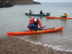 Dealing with an ill kayaker