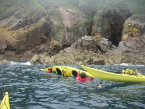 sea kayak all in rescues