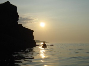 sunset kayak tours