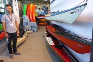 Nicolai Ilcus designer of some of the Zegal sea kayaks 